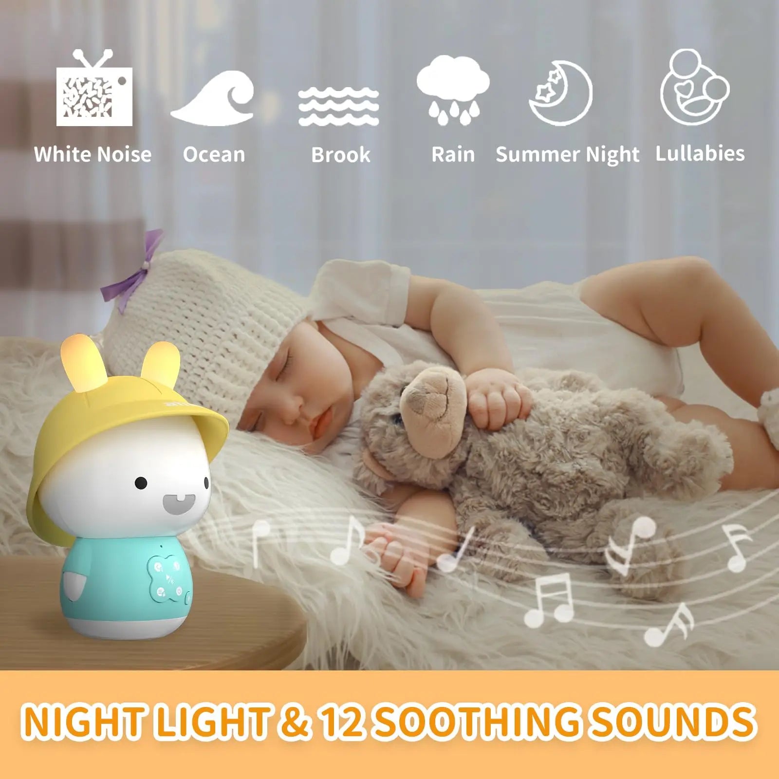 alilo Baby Bunny Versatile Story Music Player